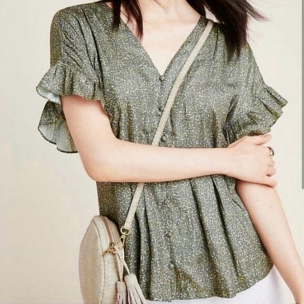 Anthropologie Blouse